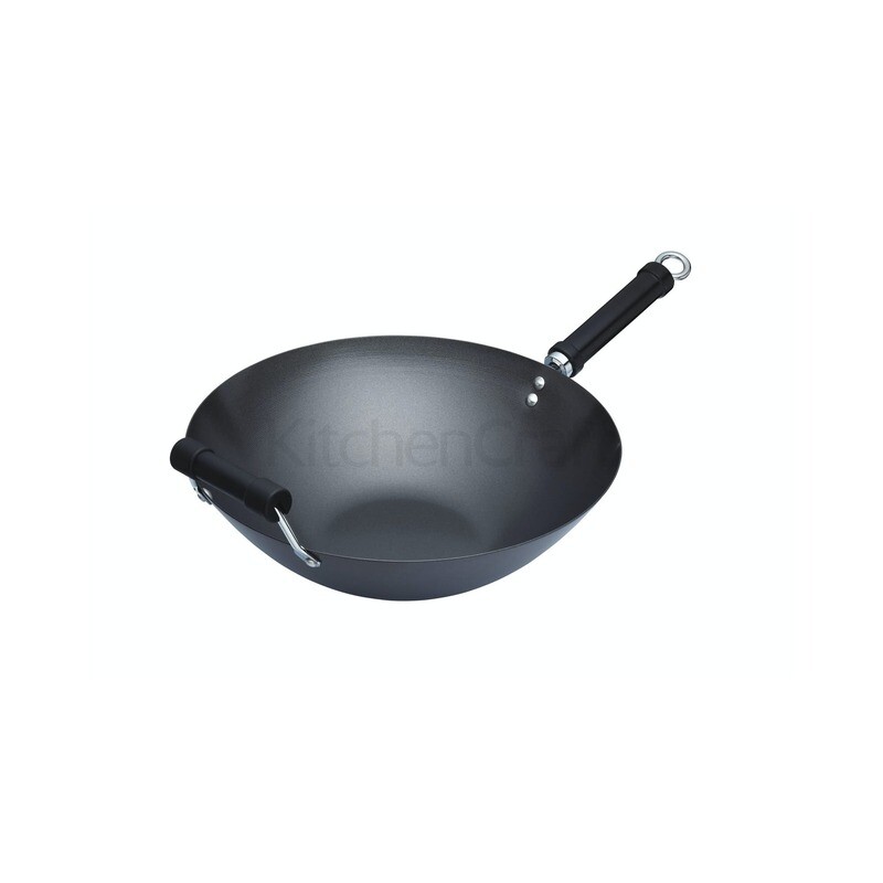 KC 35.5CM NON STICK WOK PAN CARBON STEEL KCOR4