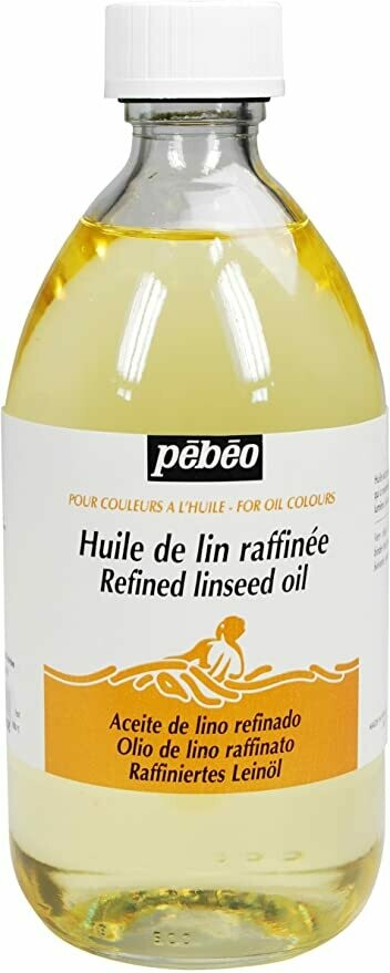 PEBEO 495ML REFINED LINSEED OIL 650103