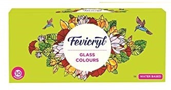 FEVICRYL 115ML GLASS COLOR KIT WATER BASED