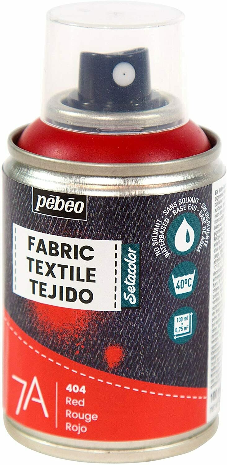 PEBEO 100ML 7A FABRIC PAINT SPRAY ASSTD