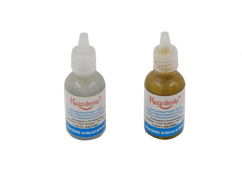 RSC KEEPSMILE 30ML FABRIC OUTLINER ASSTD D17-43