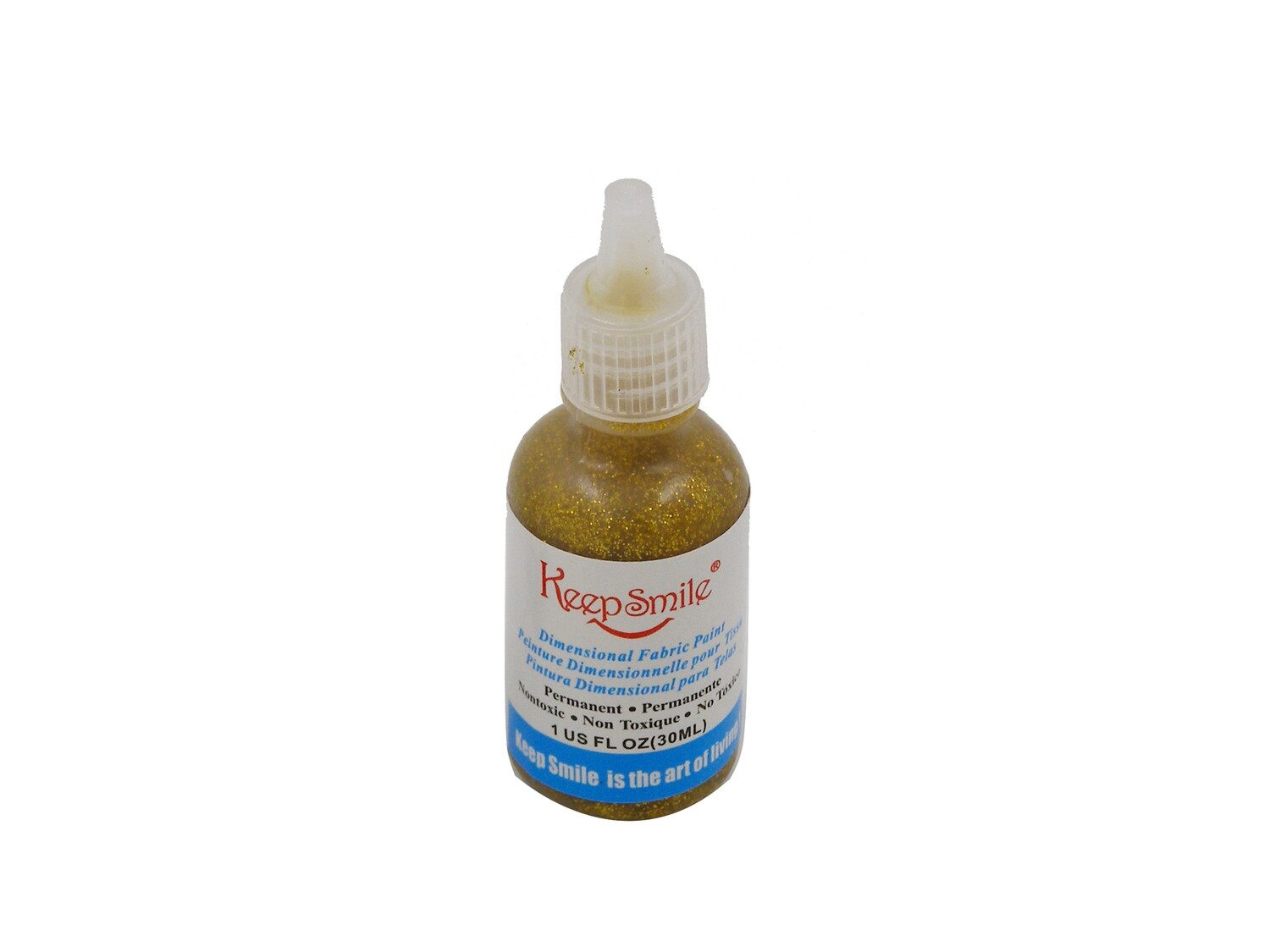 RSC KEEPSMILE 30ML FABRIC OUTLINER ASSTD D17-43, Colour: Gold