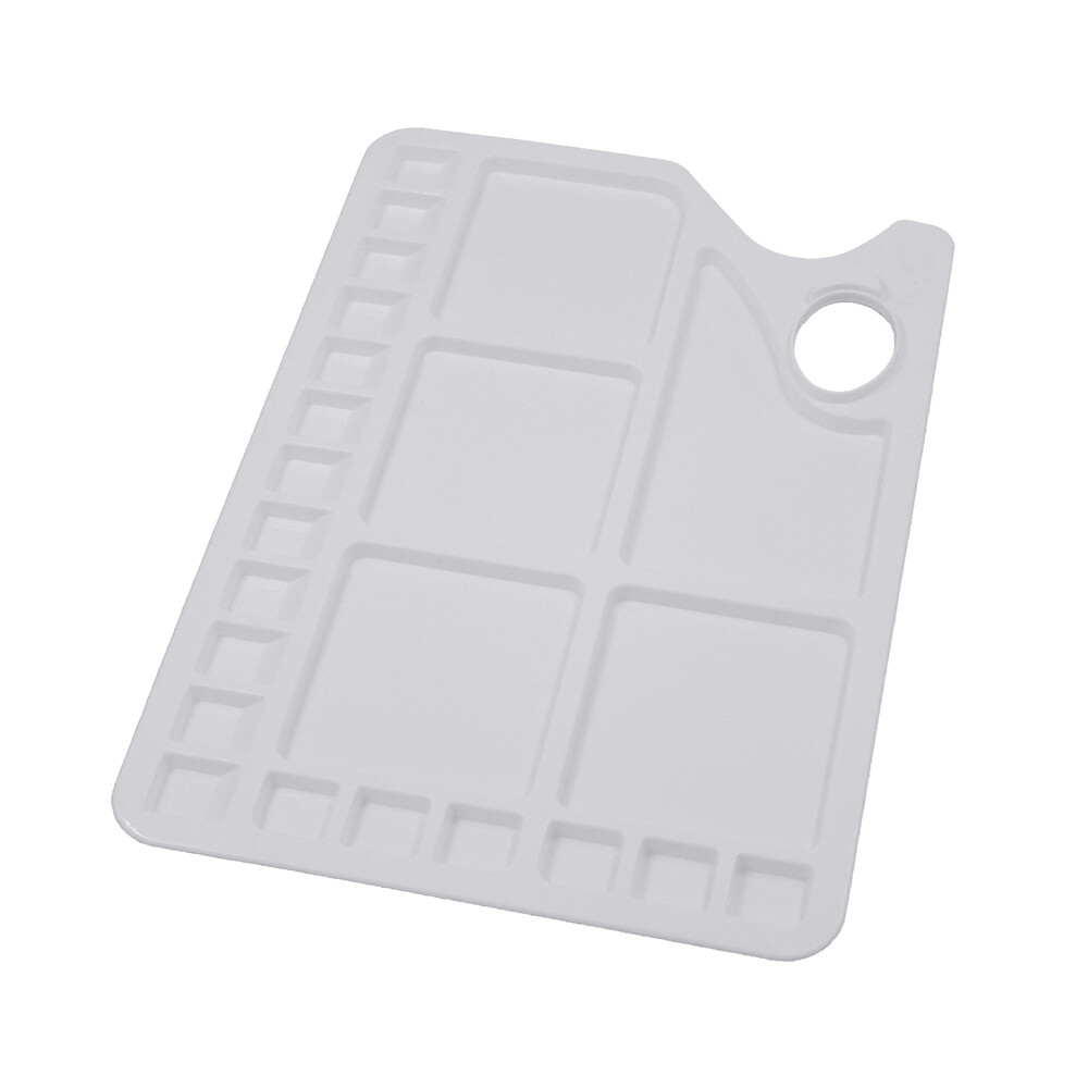RSC 23 HOLE PLASTIC PAINTING PALLETTE D18-39