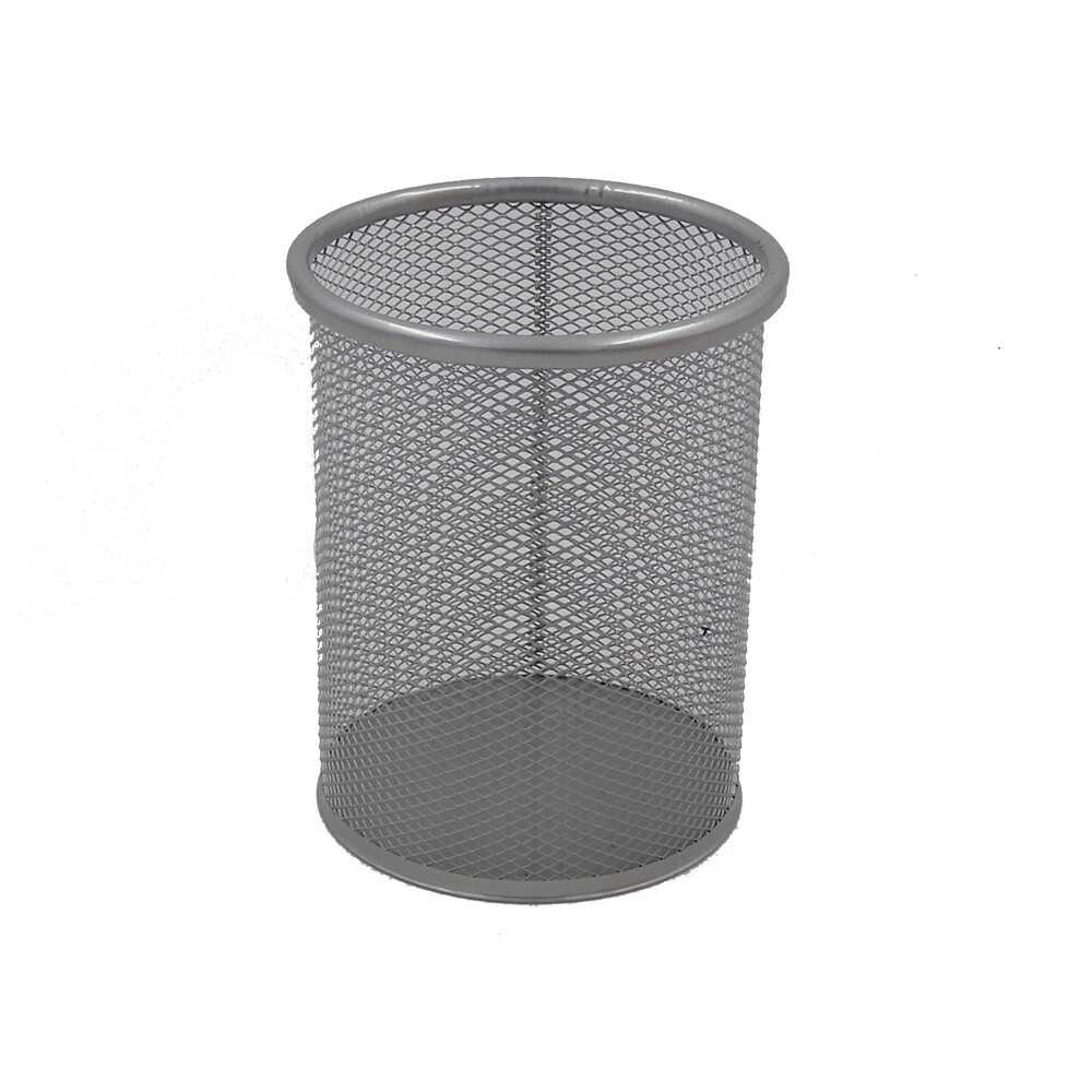 RSC MESH/CLR ROUND JUMBO PEN STAND D19-193, Colour: Grey