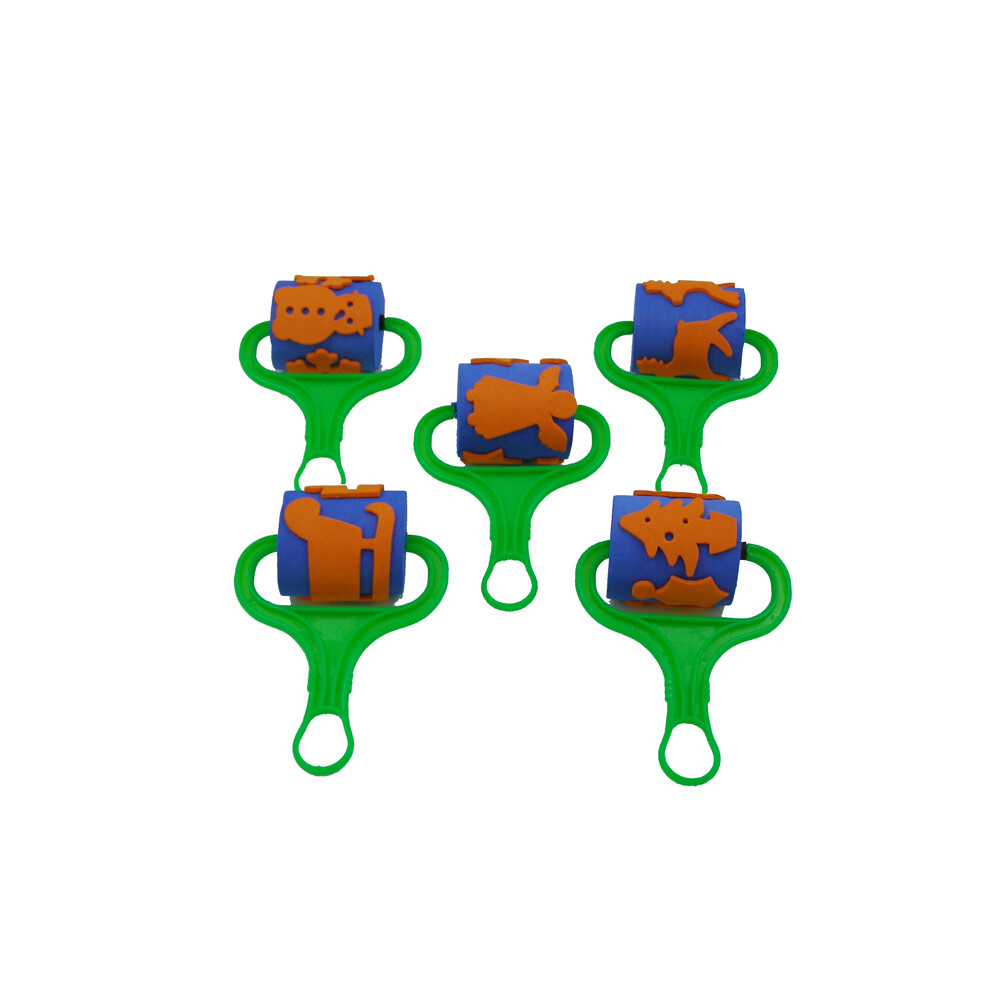 RSC DESIGN ROLLER FOAM SET OF 5 D19-104, Colour: Blue