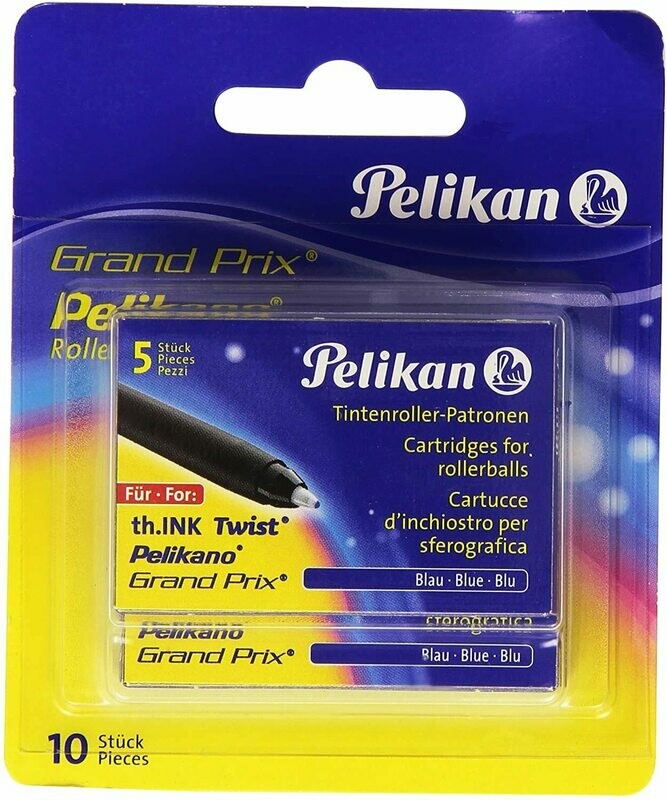 PELIKAN 2PCS ROLLERBALLS INK CARTRIDGE 946251