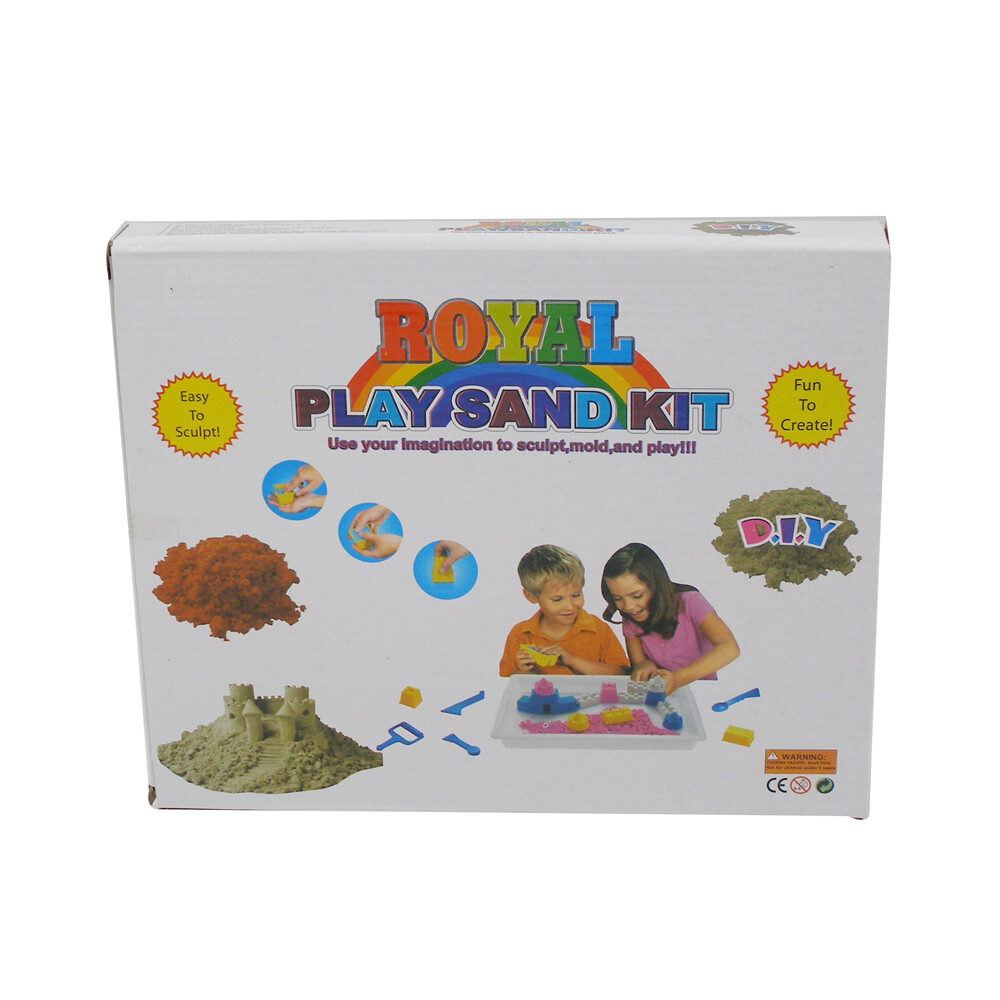 RSC 4 COLOR SAND CLAY GIFT BOX W/MOLD D19-368