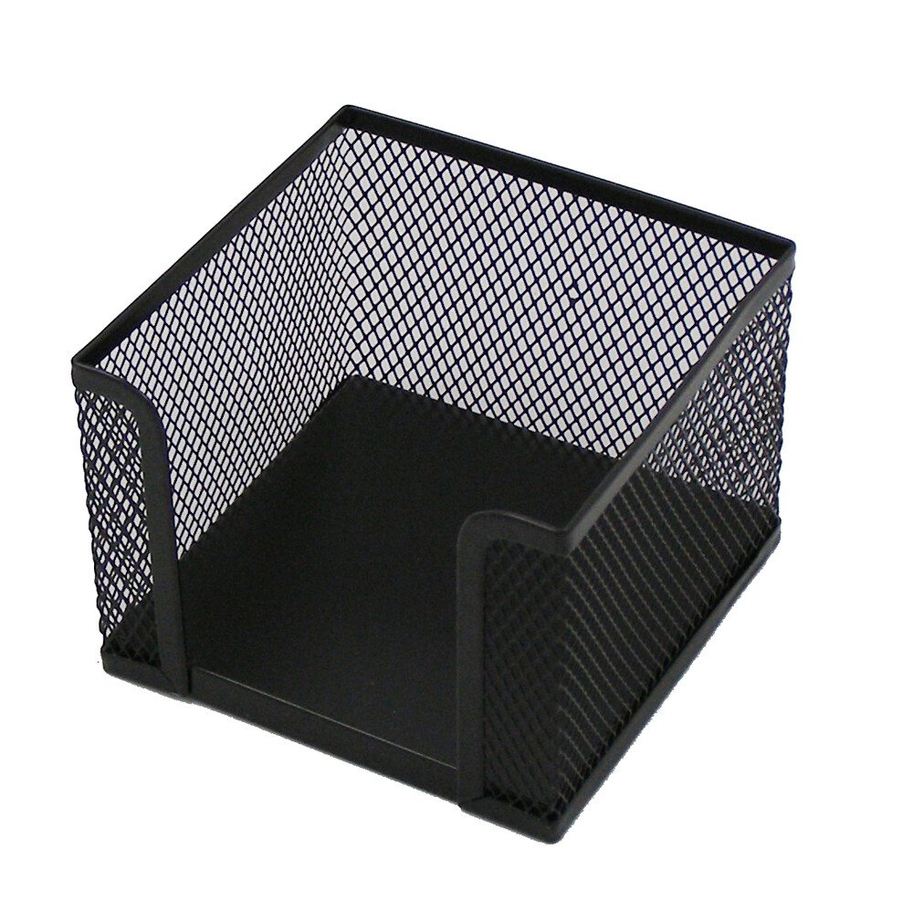 RSC 10X10X10CM PAPER BLOCK STAND BLACK D18-199