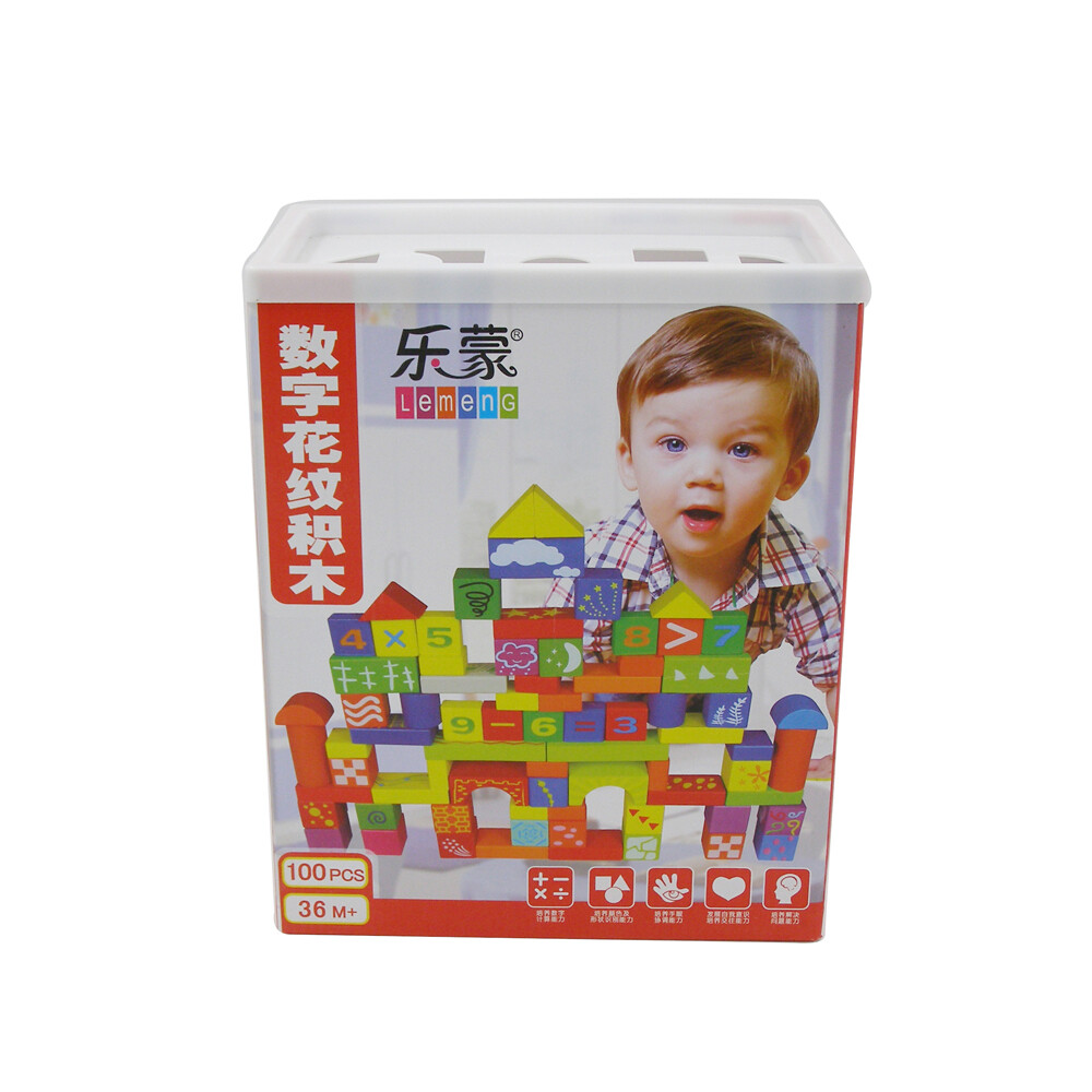 RSC 100PC BUILDING BLOCK COLORED LMO192 C19-017