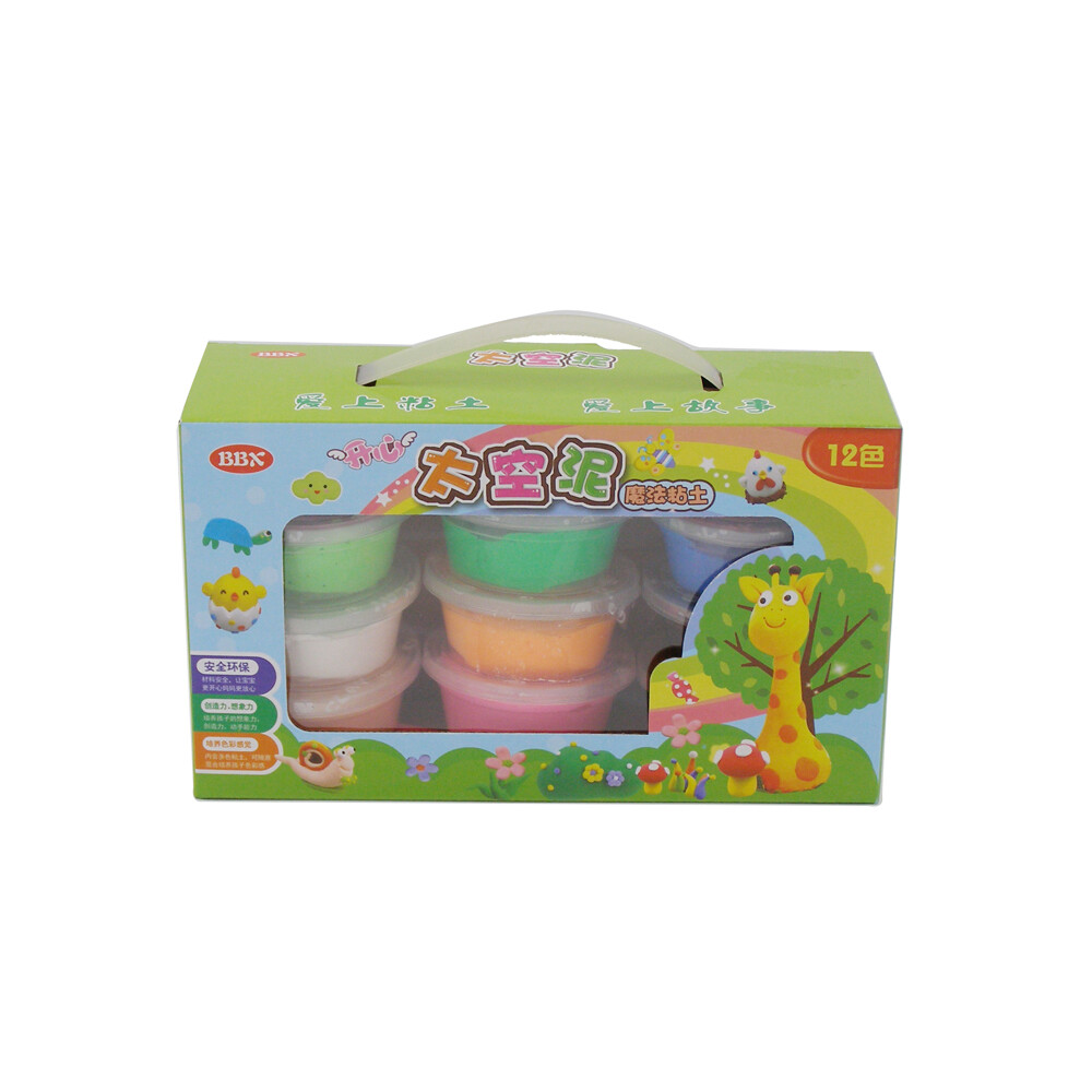 RSC 12PCS SOFT CLAY BOX SPACE MUD W/TOOL C19-172