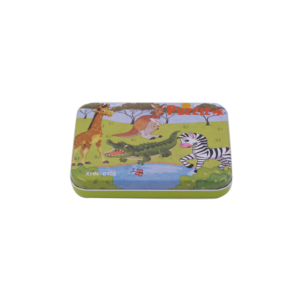 RSC PUZZLE IN METAL BOX BIG ASSTD C19-019, Select: Zebra