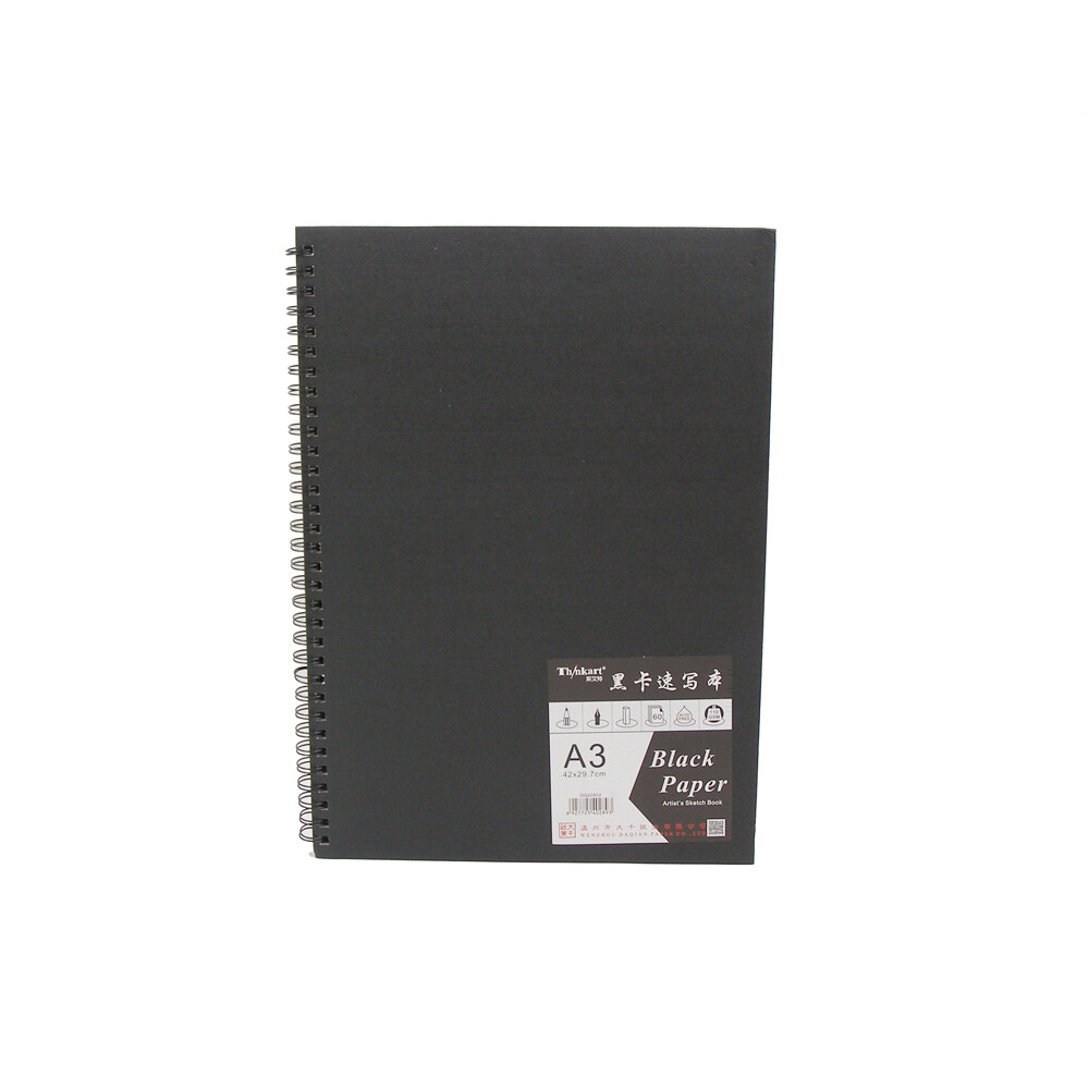 RSC/THINKART A3 BLACK PAPER PAD D19-139