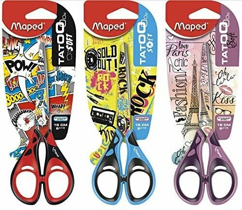 MAPED 16CM SCISSOR TATOO BLISTER 466910
