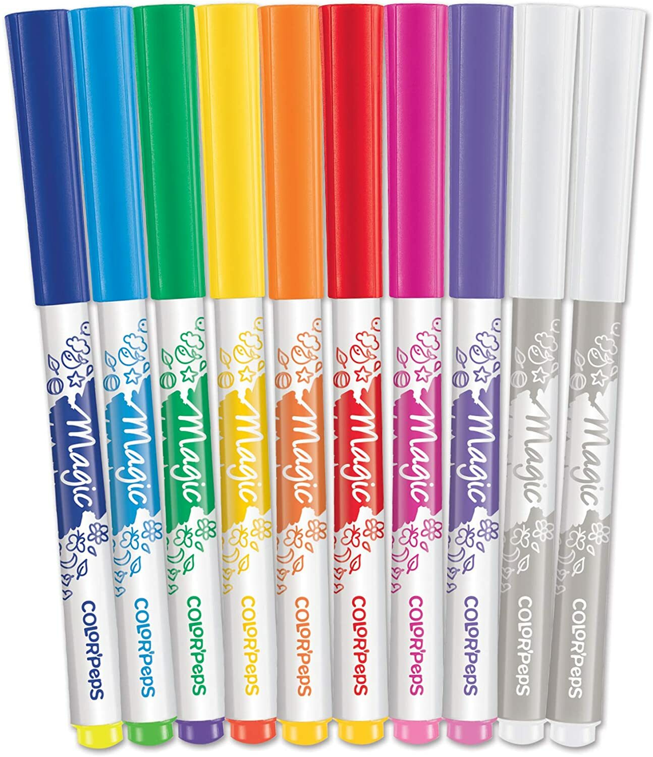 маркеры меняющие цвет. фломастер кисточка для рисования. мэджик маркеры. фломастеры hatber 10 цв. фломастеры которые меняют цвет.