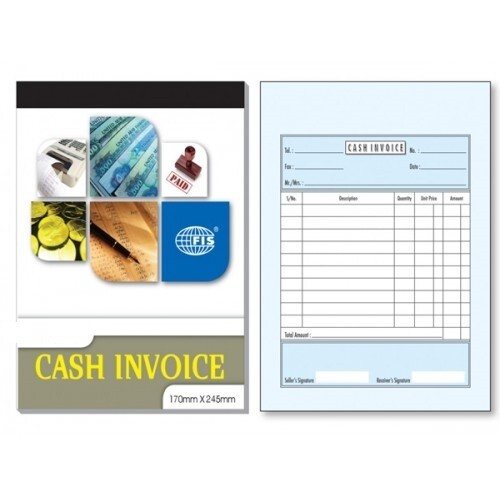 FIS CASH INVOICE 160X195MM NCR 50SHT FSCL5AEN
