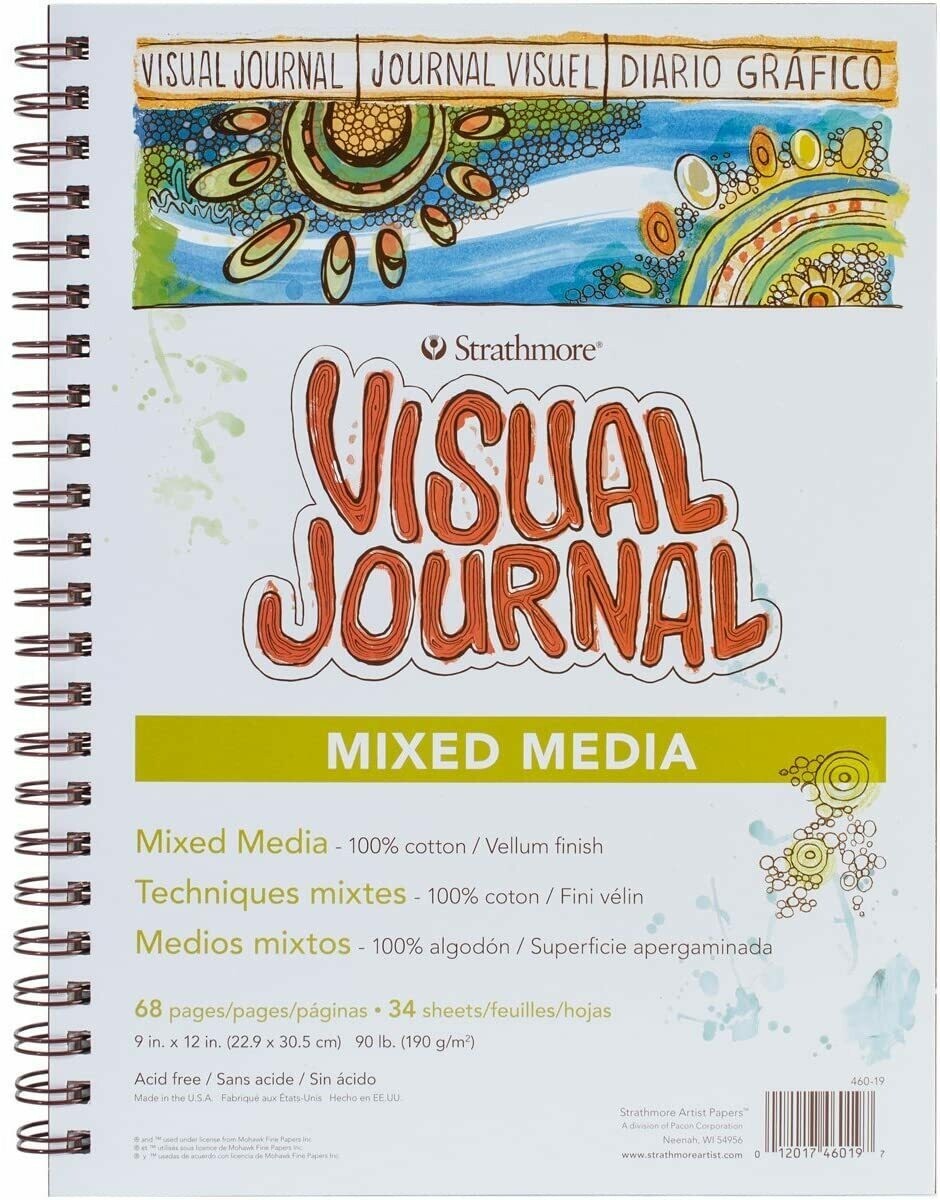 STRATHMORE 22.9X30.5CM MIXED MEDIA PAD 34SHT 300GS