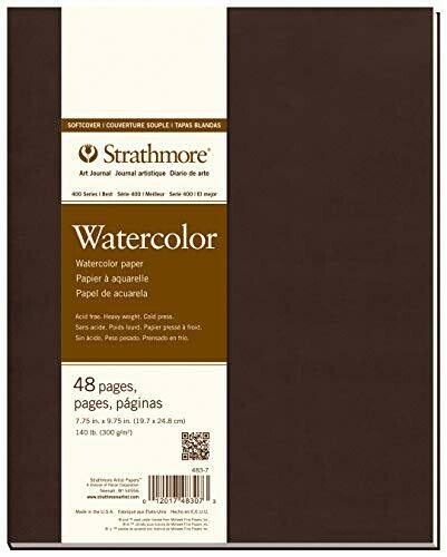 STRATHMORE 21.6X27.9CM WATER COLOR 24SHT 300GRM