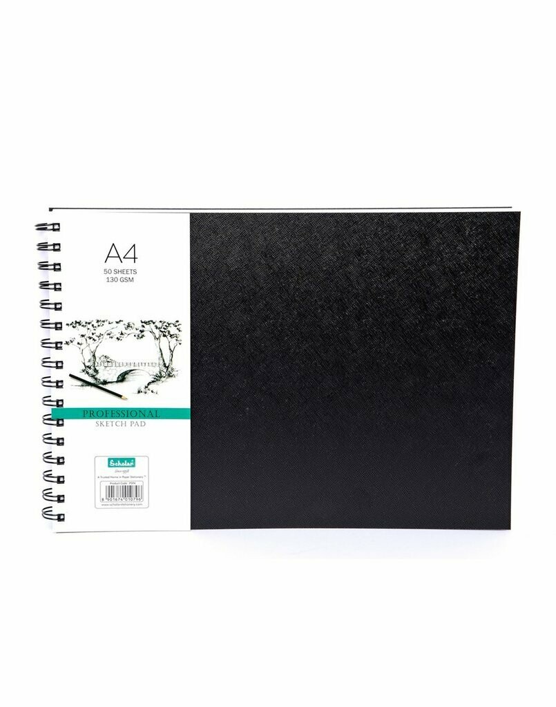 SCHOLAR A4 PROFESSIONAL SKETCH PAD 130GSM