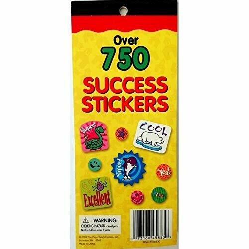 RSC 750 PCS SUCCESS STICKERS BOOK 458830 D18-273