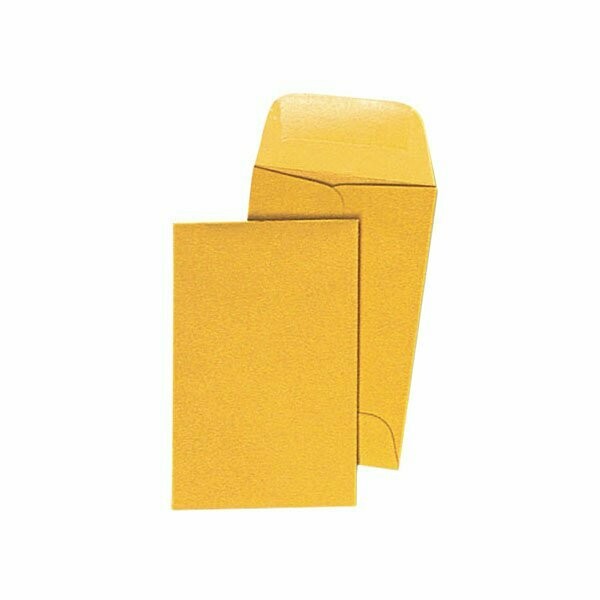 HIS 4&quot;X3&quot; BROWN/WHITE ENVELOPE (1X50)