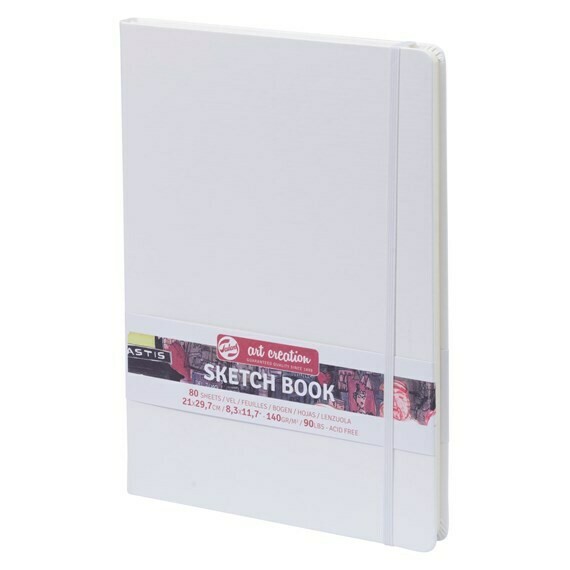 ROYAL TALENS 21X29.7CM WHT SKETCHBOOK 80SHS 140GSM