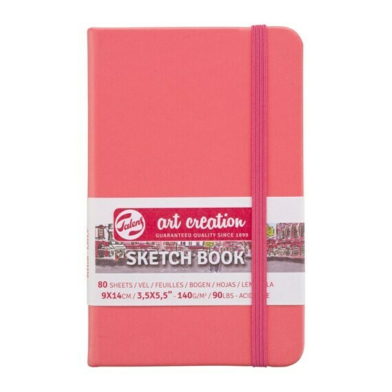 ROYAL TALENS 9X14CM CORAL SKETCH BOOK 80SHS 140GSM