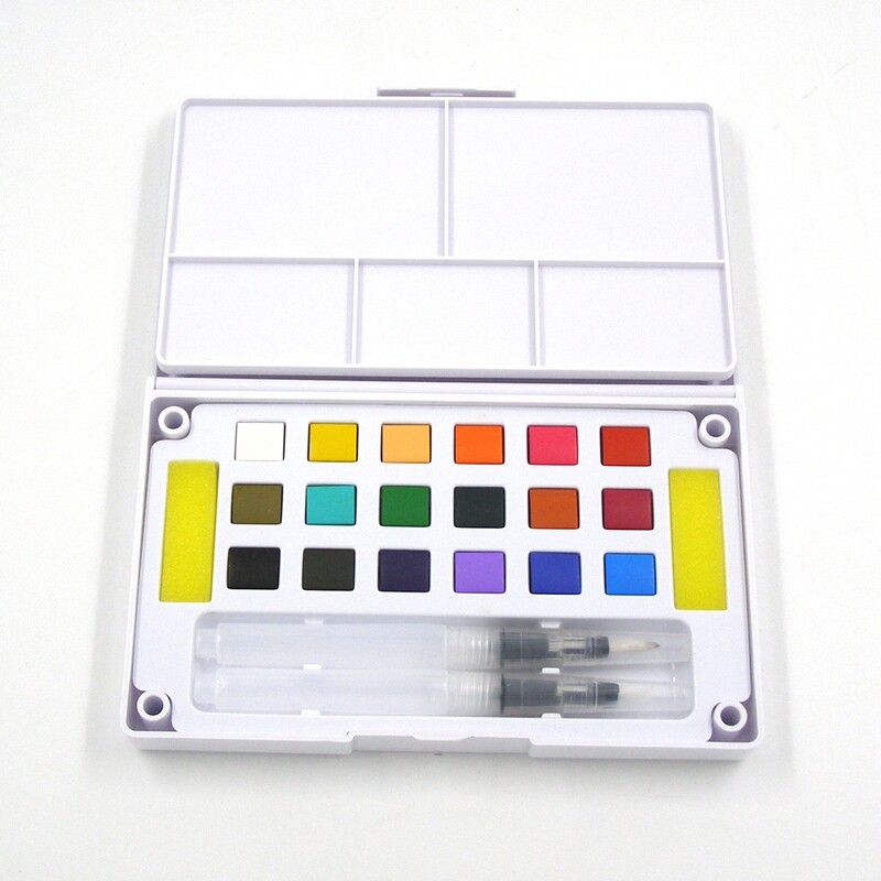 RSC 18 ARTIST WATER COLOR PAN CAKE D19-109