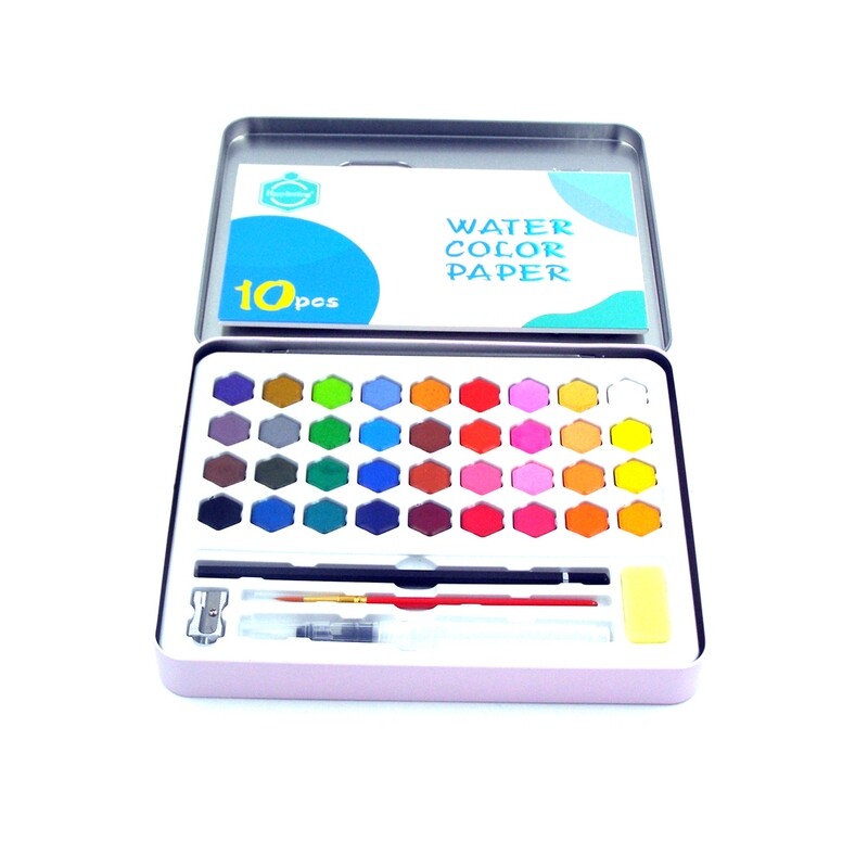 RSC KEEPSMILE 36 WATER COLOR SET B7136 D19-87