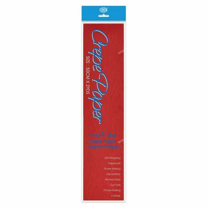 FIS CREPE PAPER ASSTD COLOR FSPACP, Colour: Red