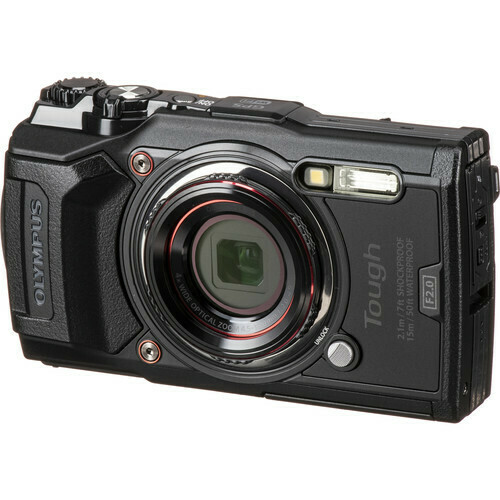 OLYMPUS TOUGH TG-6 WATERPROOF CAMERA  BLACK