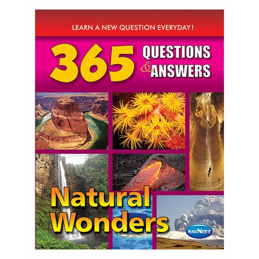 NAVNEET 365 Q&A NATURAL WONDERS BOOK F0351