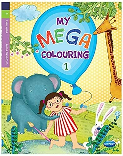 NAVNEET MY MEGA COLOURING BOOK-1 F1035