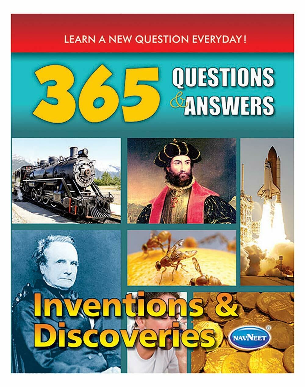 NAVNEET 365 Q&amp;A INVENTIONS &amp; DISCOVERIES BOOK F0359
