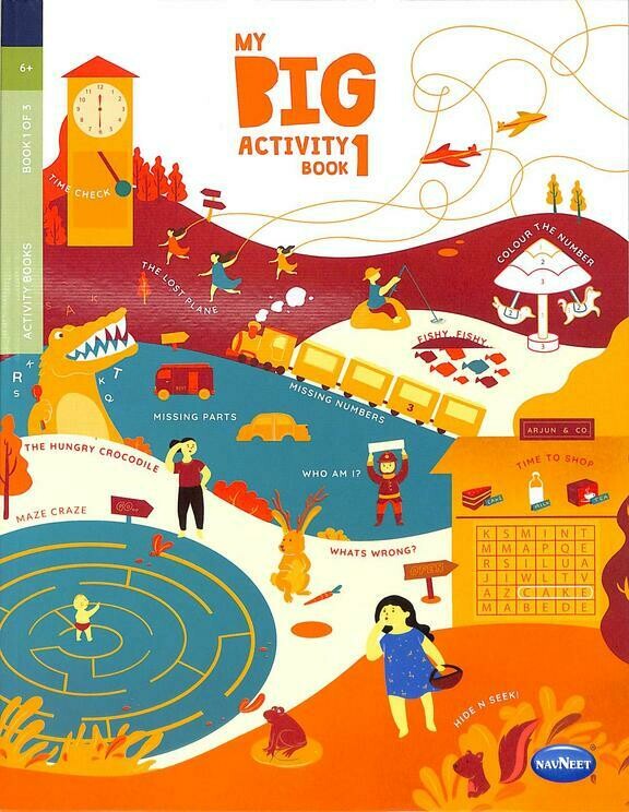 NAVNEET MY BIG ACTIVITY BOOK-1 F0676