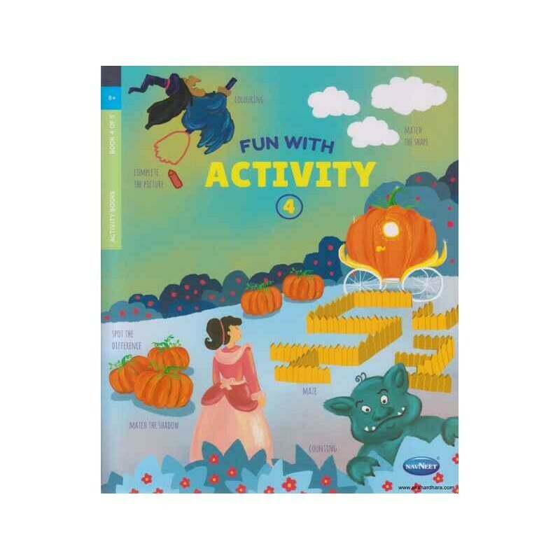 NAVNEET FUN WITH ACTIVITY BOOK-4 F0719