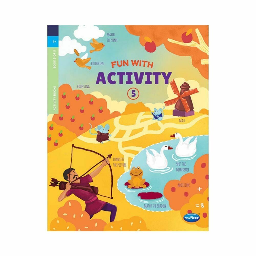 NAVNEET FUN WITH ACTIVITY BOOK (5) F0720