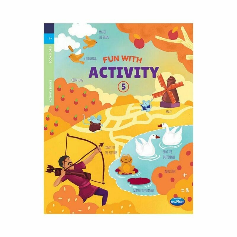 NAVNEET FUN WITH ACTIVITY BOOK-5 F0720