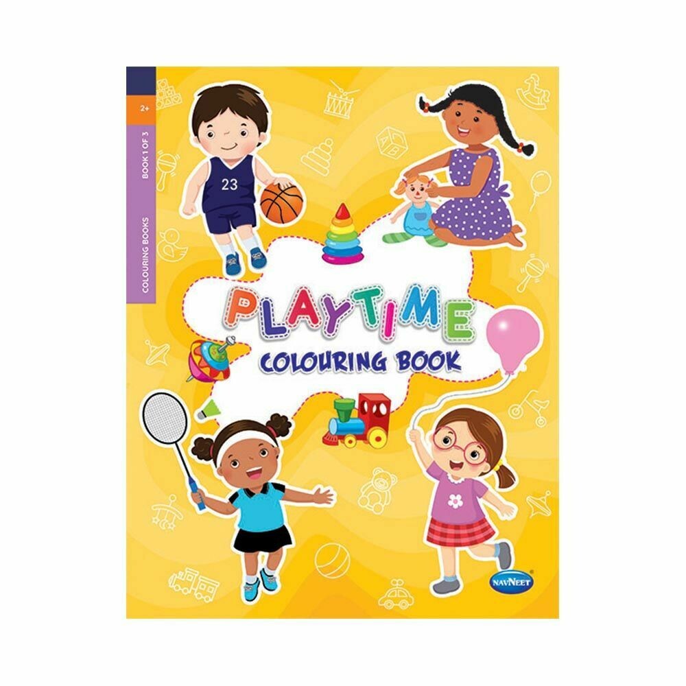 NAVNEET COLOURING BOOK - PLAY TIME F0771