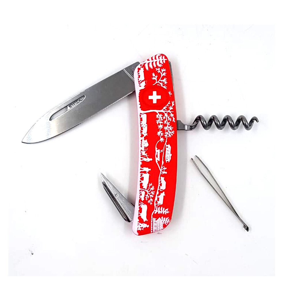 SWIZA D01 SWISS KNIFE - RED/WHITE