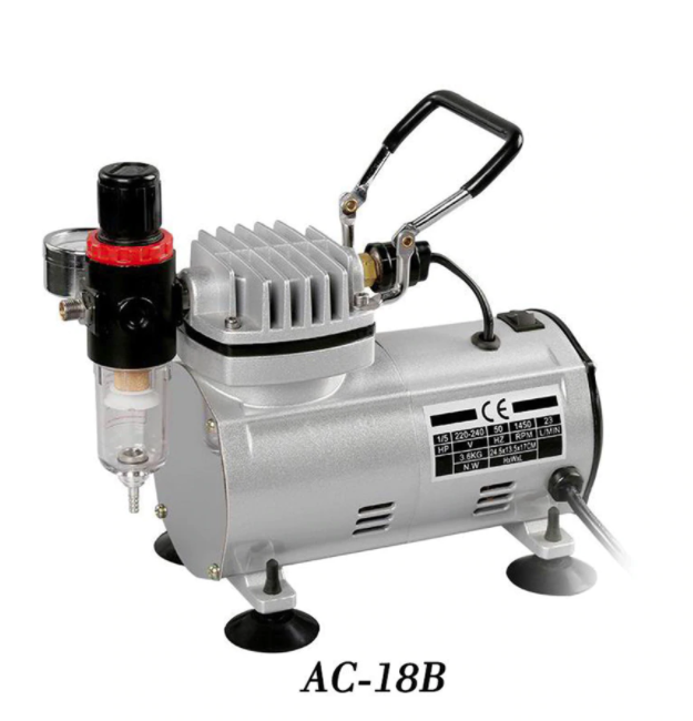 RSC MINI AIR COMPRESSOR PISTON TYPE AC-18B P18-367