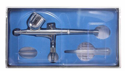 RSC MINI AIR BRUSH KIT PLASTIC BOX P18-366