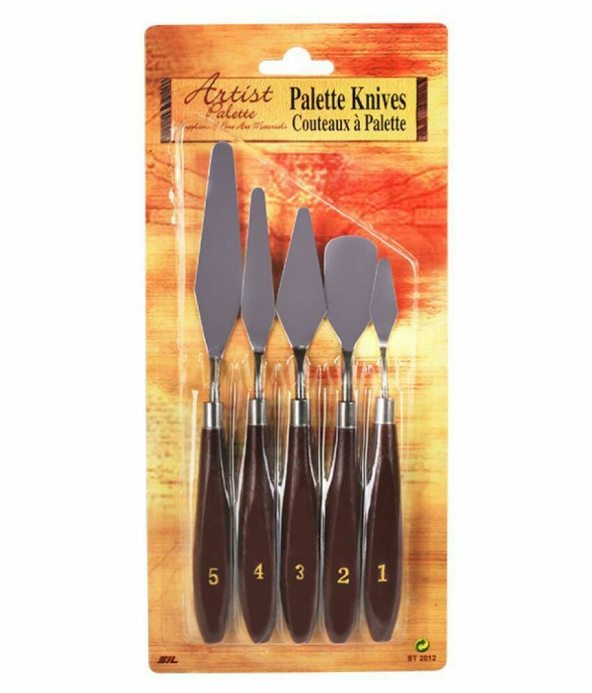 RSC ARTIST PALLETTE SS 5PCS PAINT KNIFE D19-94
