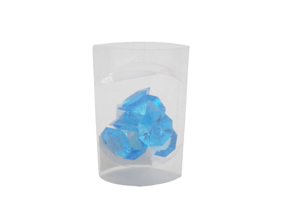 SCHUM 3.2CM 7PACK DECORATIVE DIAMONDS 747730, Colour: Blue