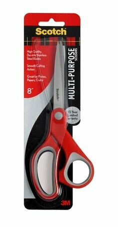 3M SCOTCH 8&quot; MULTI PURPOSE SCISSORS 1428