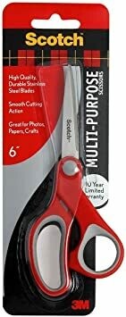 3M SCOTCH 6&quot; MULTI PURPOSE SCISSORS 1426