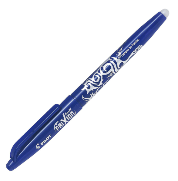 PILOT BL-FR7 FRIXION ERASABLE BALL PEN ASSTD