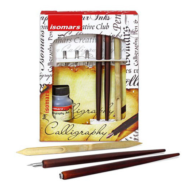 ISOMARS CALLIGRAPHY PEN SET - WOOD ARABIC CP800