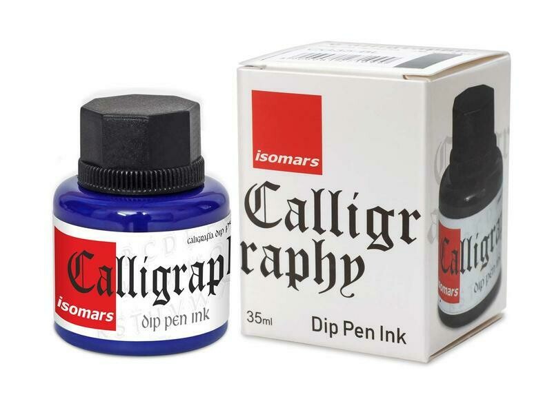 ISOMARS 35ML CALLIGRAPHY INK-BLUE CG35