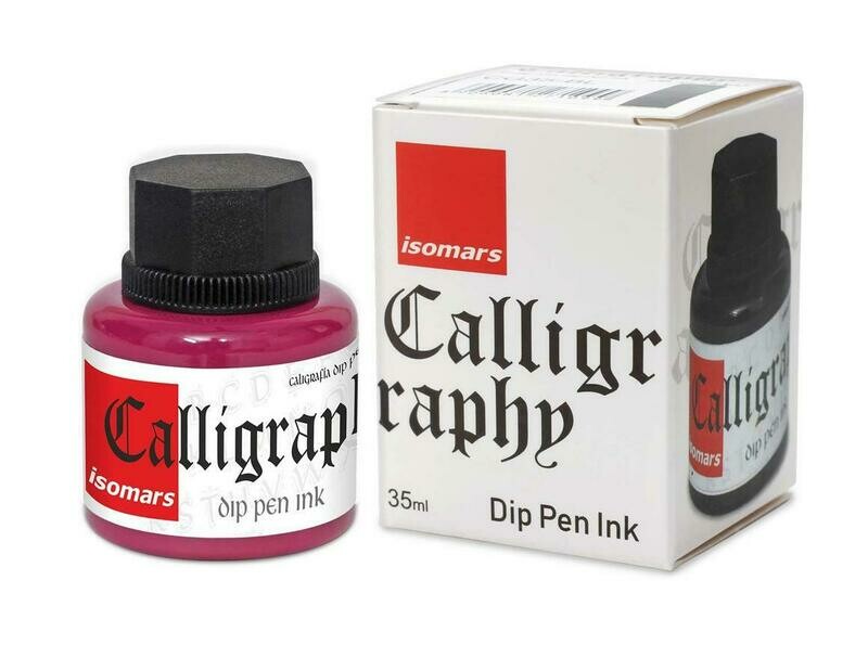 ISOMARS 35ML CALLIGRAPHY INK-PINK CG35