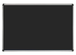 WRITEBEST 60X90CM BLACK BOARD ALUM FRAME (2&#39;X3&#39;)